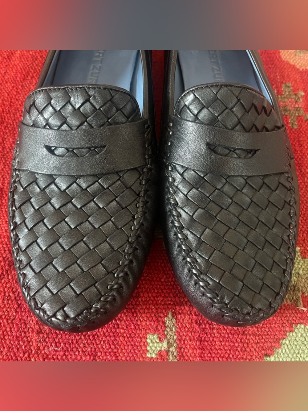 Robert Zur Women’s Loafer size 12 Petra Black Leather - Picture 11 of 13